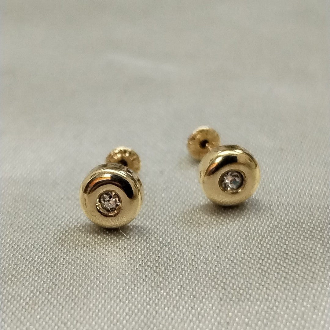 BROQUELES BROQUEL C CIRCONIA 14K 0.27 GR (NUEVO)