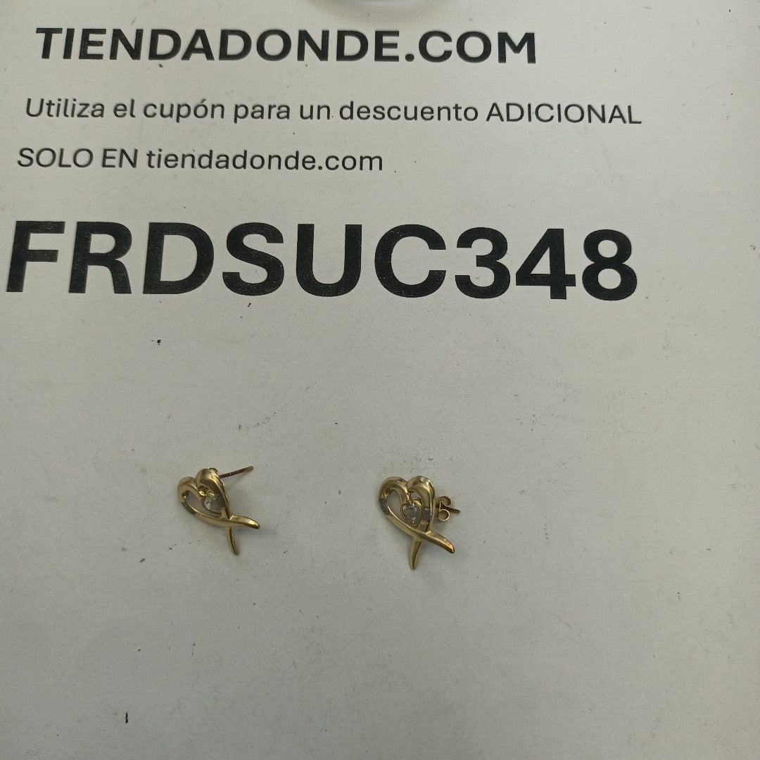 ARETES PAR ORO 14 K 1.5 GRMS (SEMINUEVO)