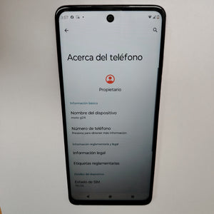 CELULAR MOTOROLA MOTO G24 XT2423-1 (2024) 256 GB 4 GB RAM (SEMINUEVO)