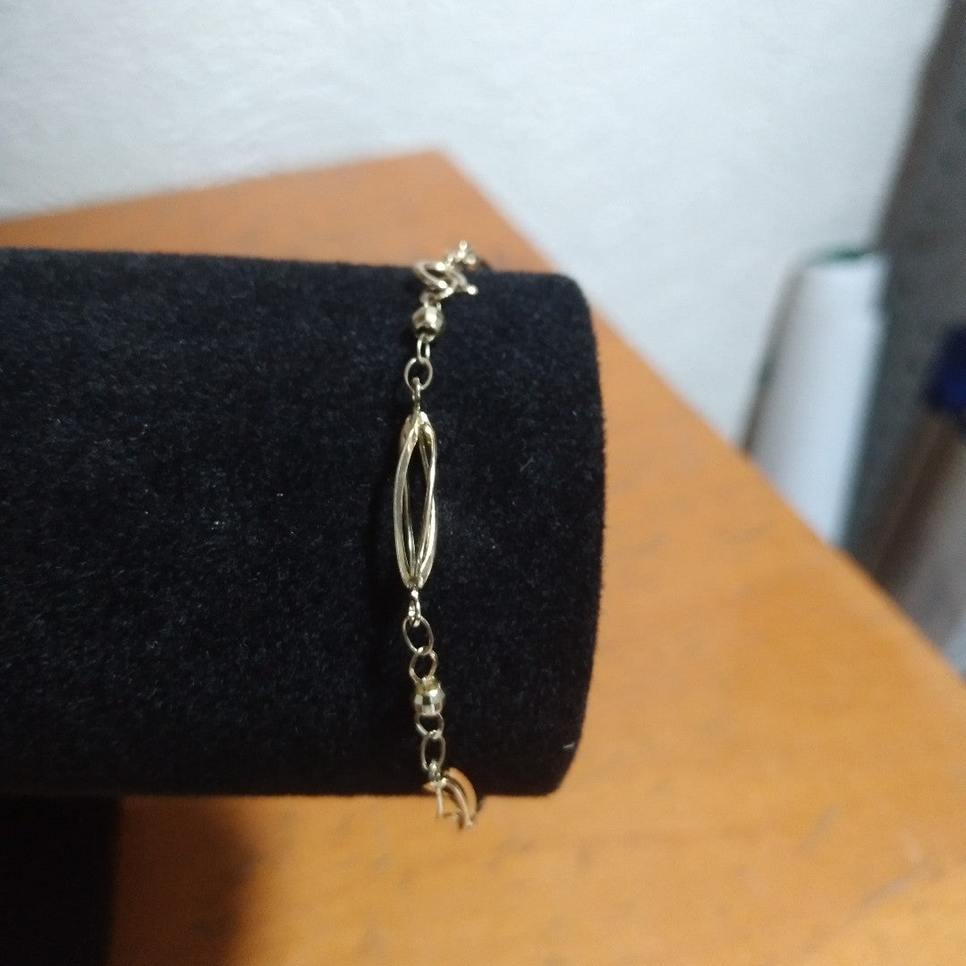PULSERA ESPECIAL 14K 18 CM 2 GR (NUEVO)