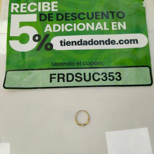 ANILLITO ORO 10 K 2 GRMS (SEMINUEVO)