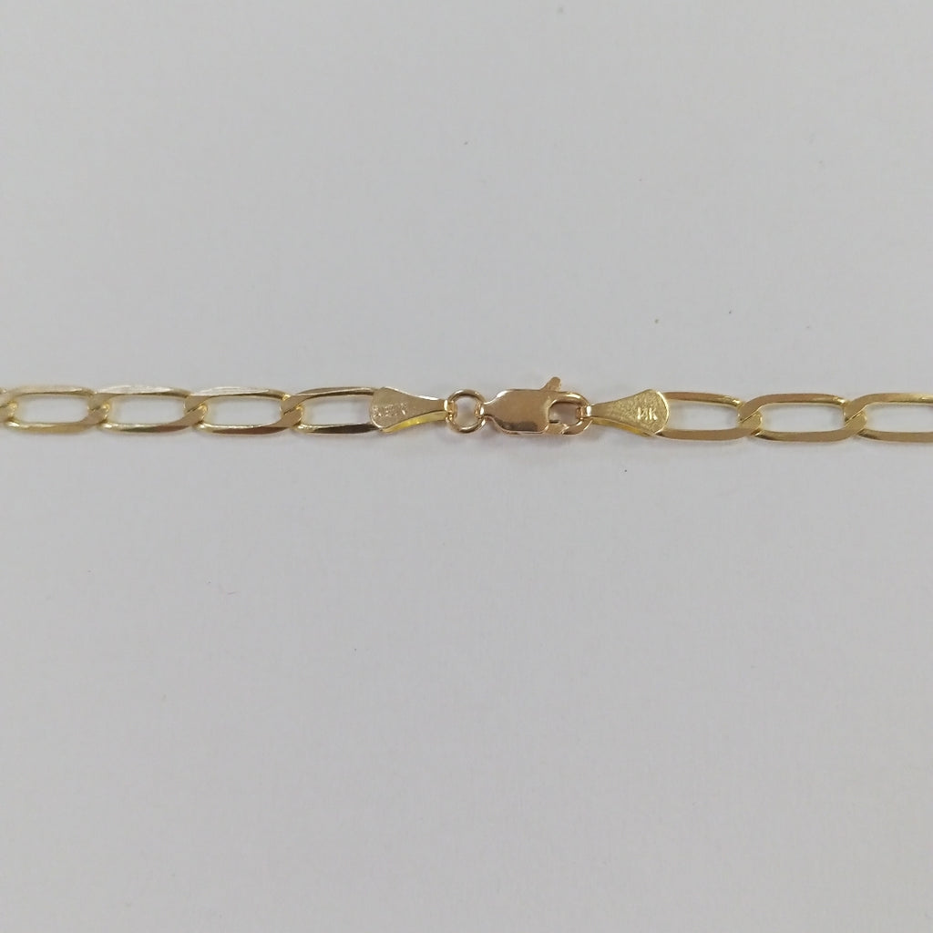 CADENA ESLABON 14K 60 CM 11.8 GR (NUEVO)