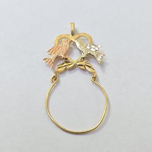 DIJE ORO COMBINADO 14 K 1.7 GRMS (SEMINUEVO)