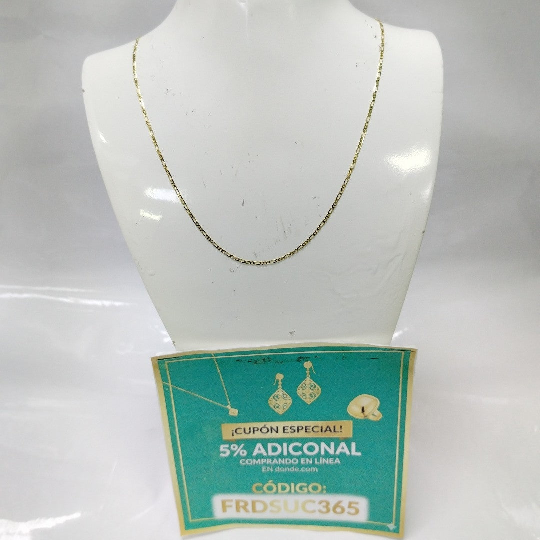 CADENAS CARTIER 3 1 AMARILLA ORO 14K 2 (NUEVO)
