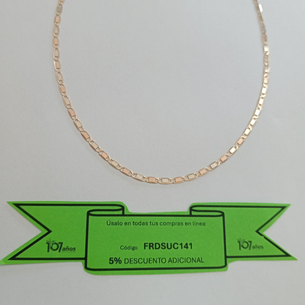 CADENA ORO 10 K 3.7 GRMS (SEMINUEVO)