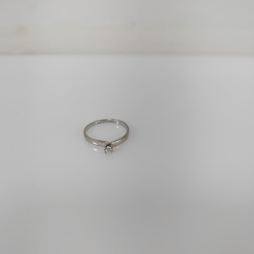 ANILLITO ORO BLANCO 14 K 1,70 GRMS (SEMINUEVO)