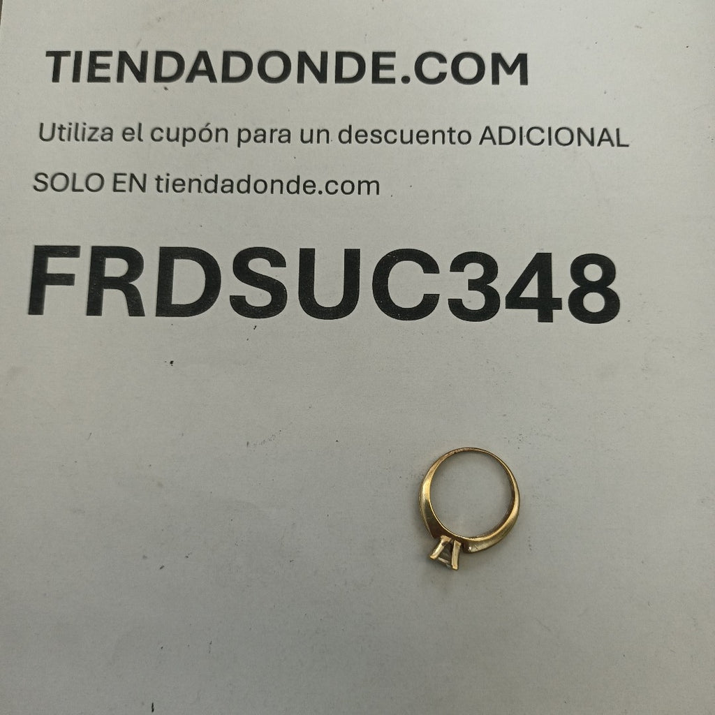 ANILLO ORO 10 K 3.9 GRMS (SEMINUEVO)