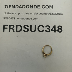 ANILLO ORO 10 K 3.9 GRMS (SEMINUEVO)