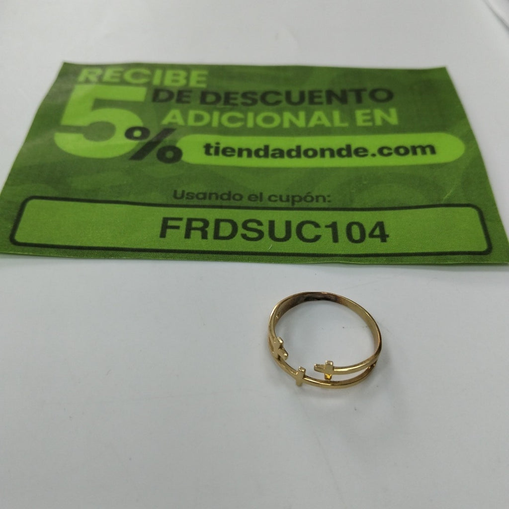 ANILLO ORO 14 K 2,10 GRMS (SEMINUEVO)