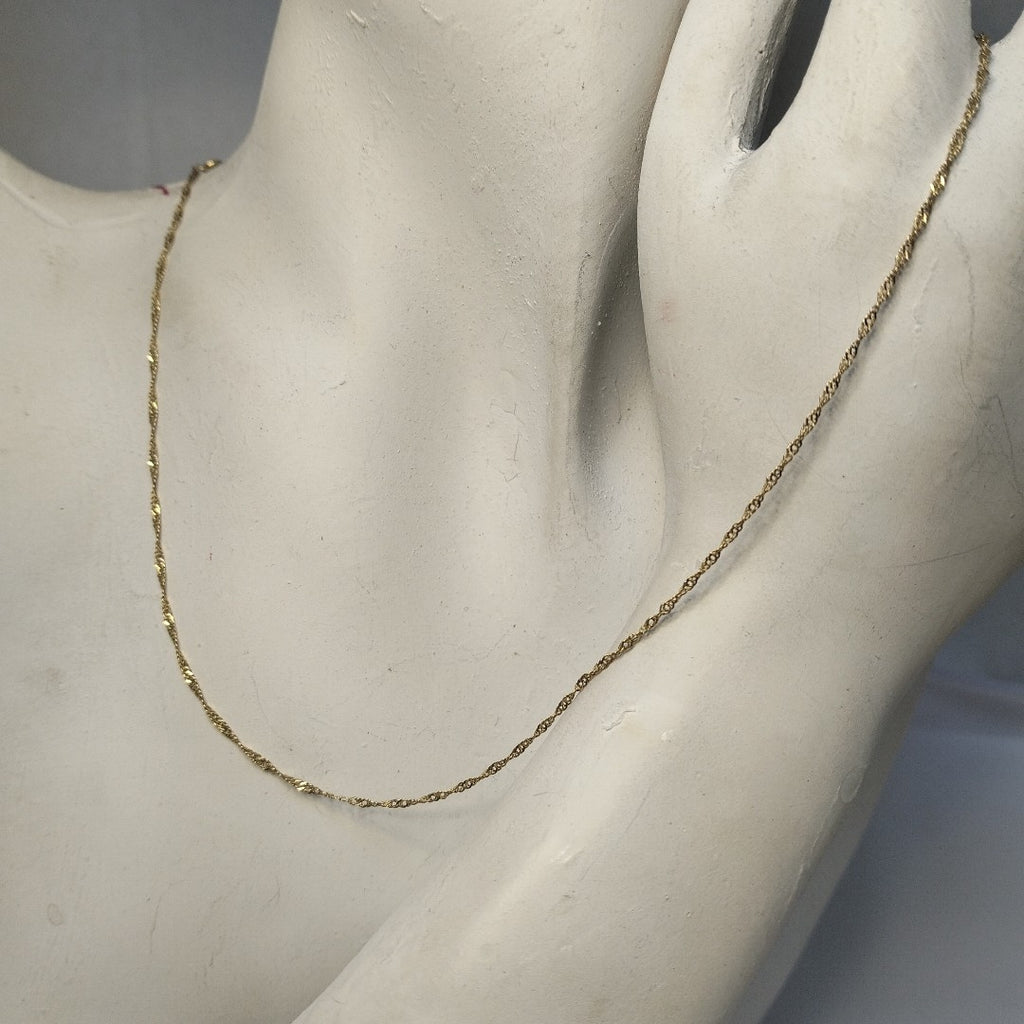 CADENA ORO 10 K 0,90 GRMS (SEMINUEVO)