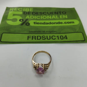 ANILLO ORO 10 K 3,10 GRMS (SEMINUEVO)