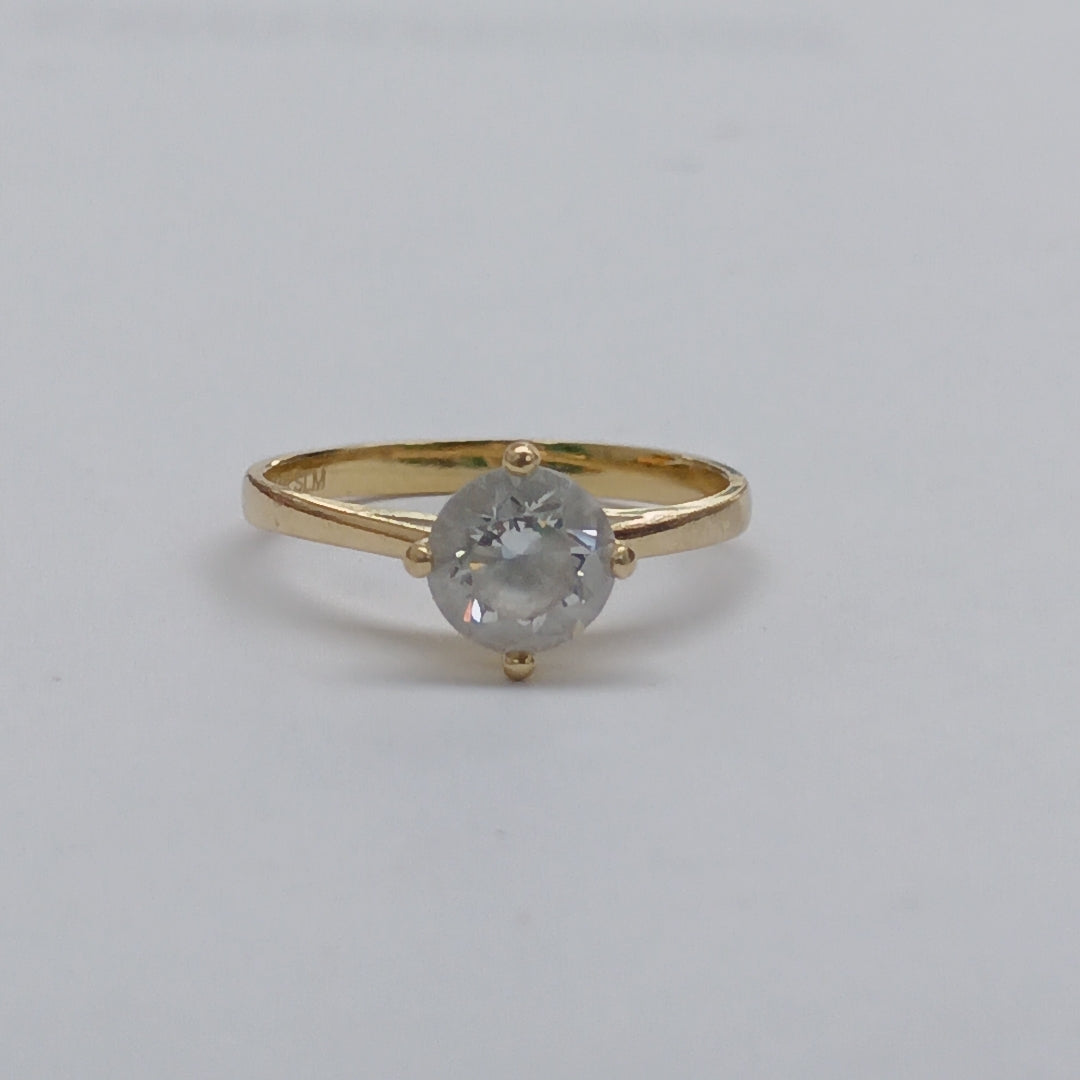 SOLITARIO ORO 14 K 1.4 GRMS (SEMINUEVO)