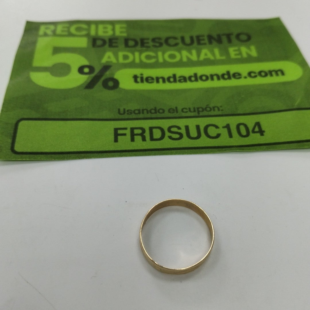 ARGOLLA ORO 10 K 1,20 GRMS (SEMINUEVO)