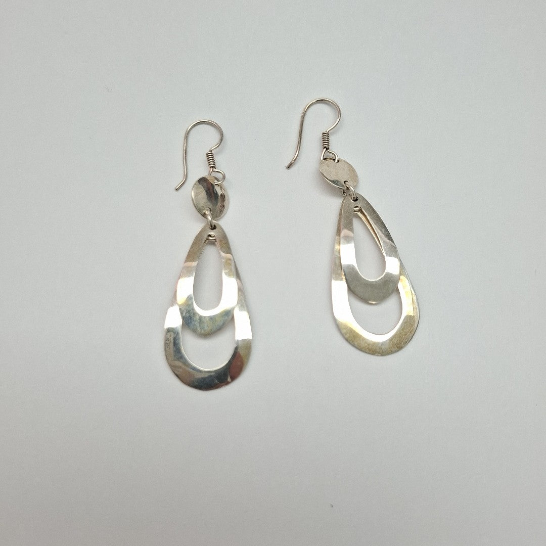 ARETES PAR PLATA 7,90 GRMS (SEMINUEVO)