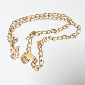 CADENA, DIJE ORO 10 K 9.9 GRMS (SEMINUEVO)