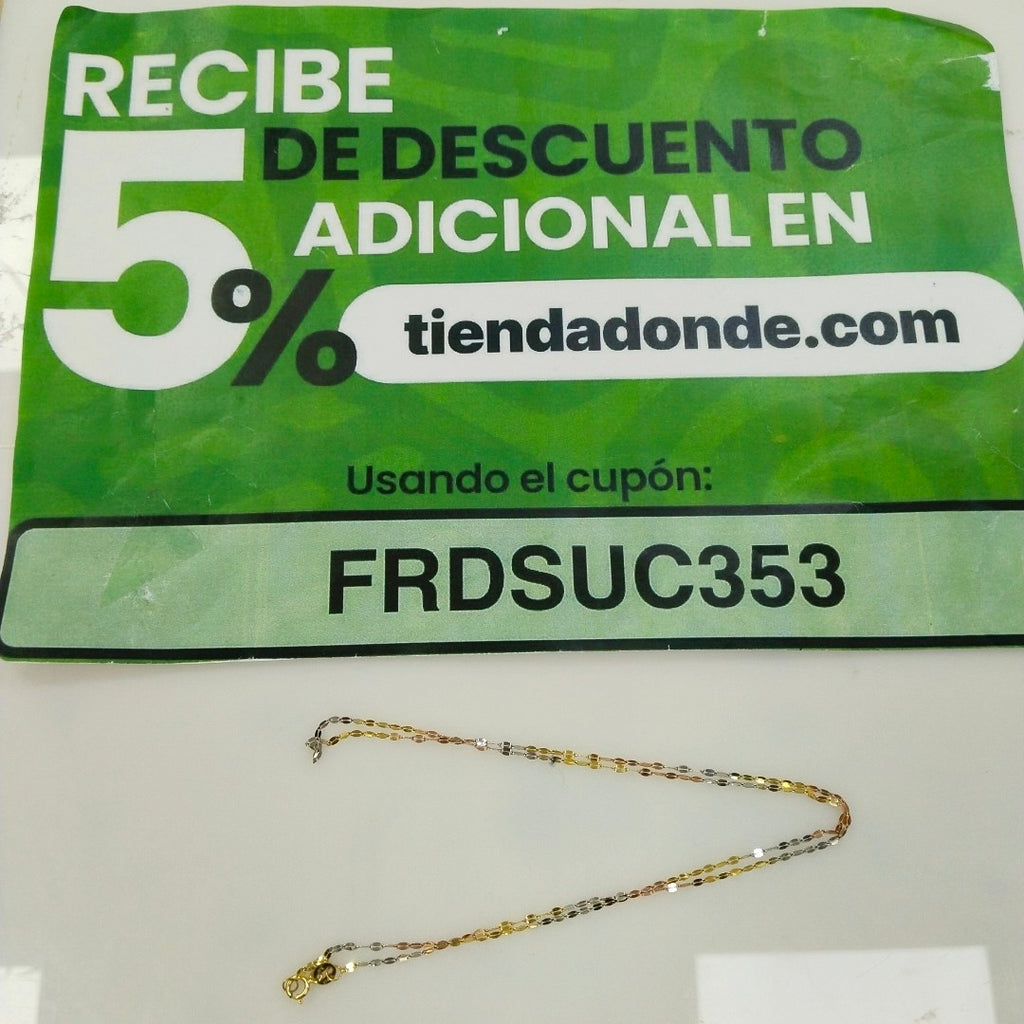 CADENA ORO 10 K 1.1 GRMS (SEMINUEVO)