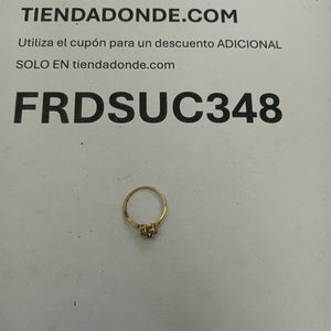 ANILLO ORO 14 K 2.2 GRMS (SEMINUEVO)