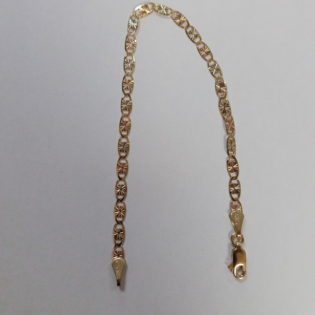 PULSERA GUCHI 14K 18 CM 2.9 GR (NUEVO)