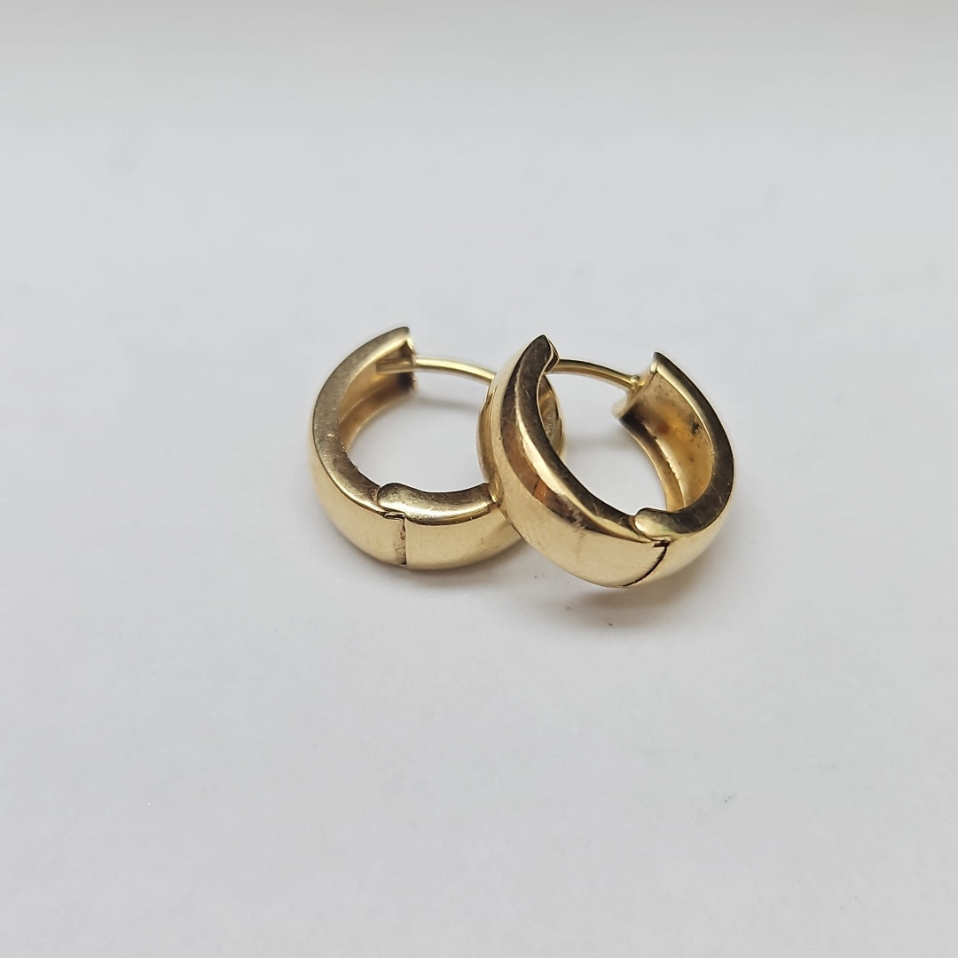 ARRACADAS PAR ORO 14 K 1.7 GRMS (SEMINUEVO)