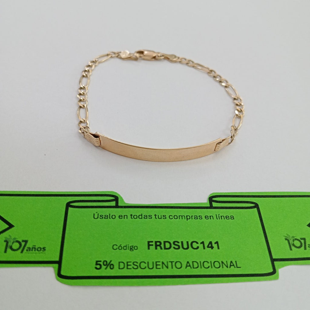ESCLAVA ORO 10 K 4.4 GRMS (SEMINUEVO)