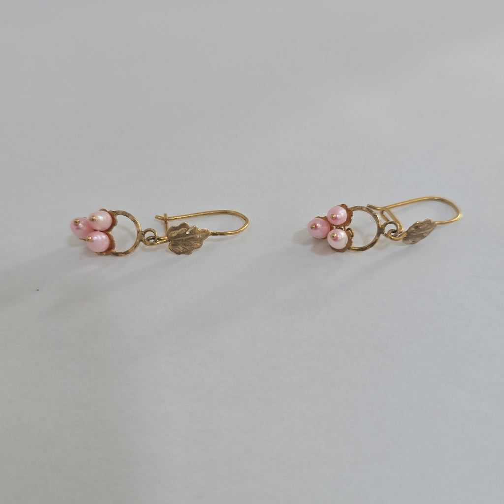 ARETES PAR ORO 8 K 3.2 GRMS (SEMINUEVO)