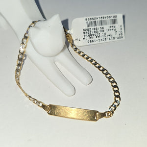 ESCLAVA ORO 14 K 3.3 GRMS (SEMINUEVO)