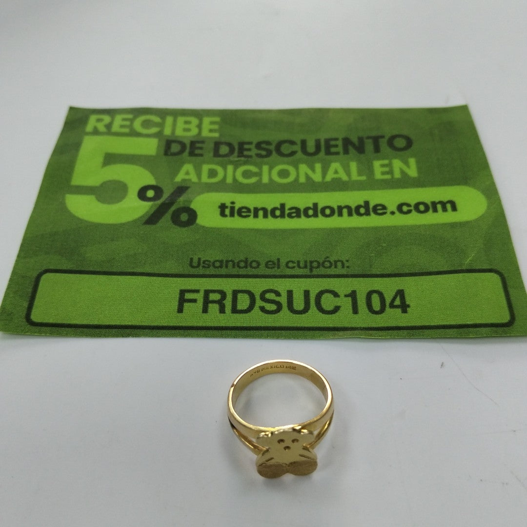 ANILLITO ORO 14 K 5,60 GRMS (SEMINUEVO)