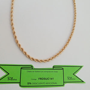 CADENA ORO 10 K 7.7 GRMS (SEMINUEVO)