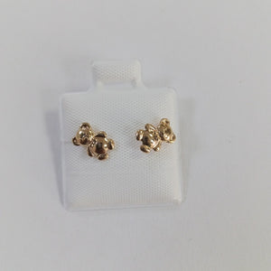 BROQUELES BROQUEL FIG OSO 14K 0.2592 GR (NUEVO)