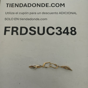 ARETES PAR ORO 14 K 2,20 GRMS (SEMINUEVO)