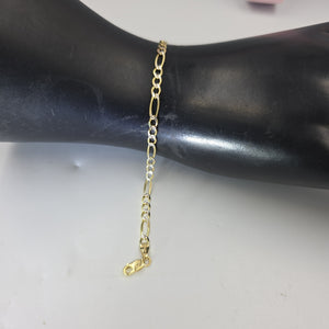 PULSERAS DAMA CARTIER 3 1 DIAMANTADA ORO 14K 2.6 (NUEVO)