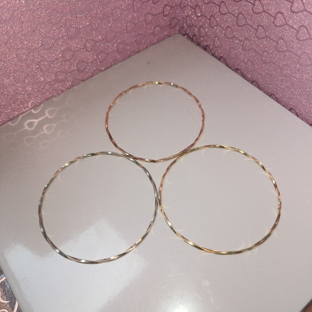 PULSERA RIGIDA ORO 14 K 8.3 GRMS (SEMINUEVO)