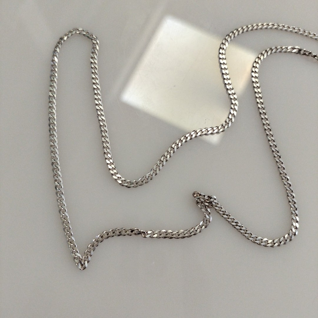 CADENA BARBADA PLATA .925 55 CM 5.43 GR (NUEVO)