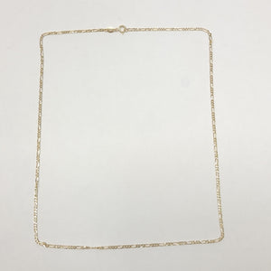 CADENAS TEJIDO 3X1 ORO 10K 55 CM 3.2 GR (NUEVO)