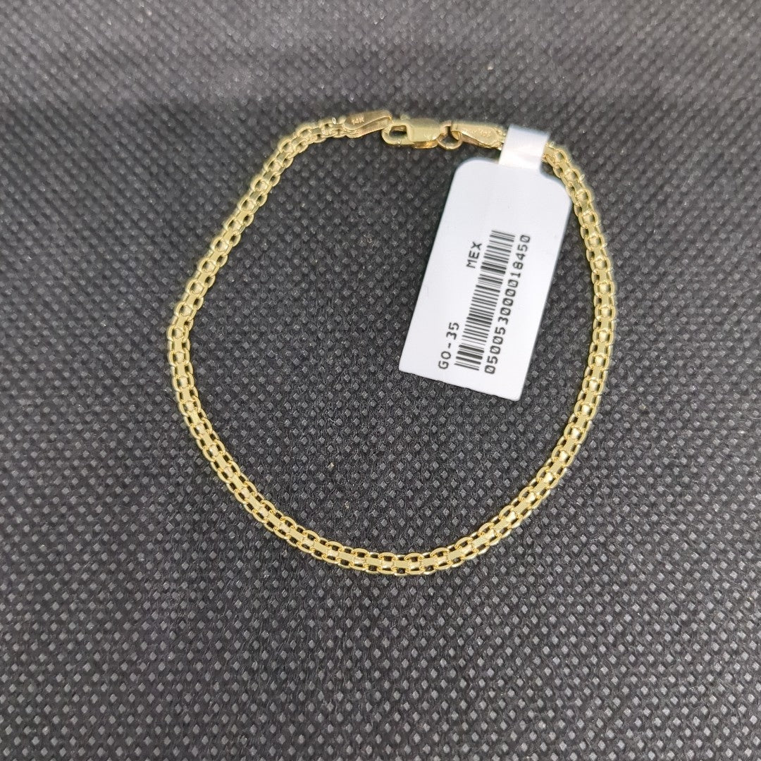 PULSERA BISMARK 14K 18 CM 2.4 GR (NUEVO)