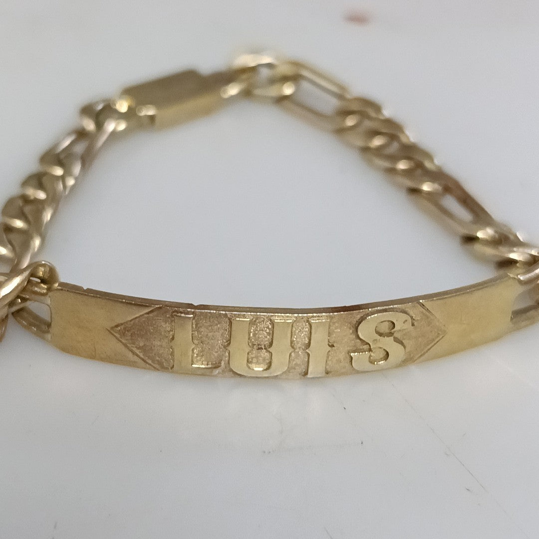 ESCLAVA ORO 10 K 23.5 GRMS (SEMINUEVO)
