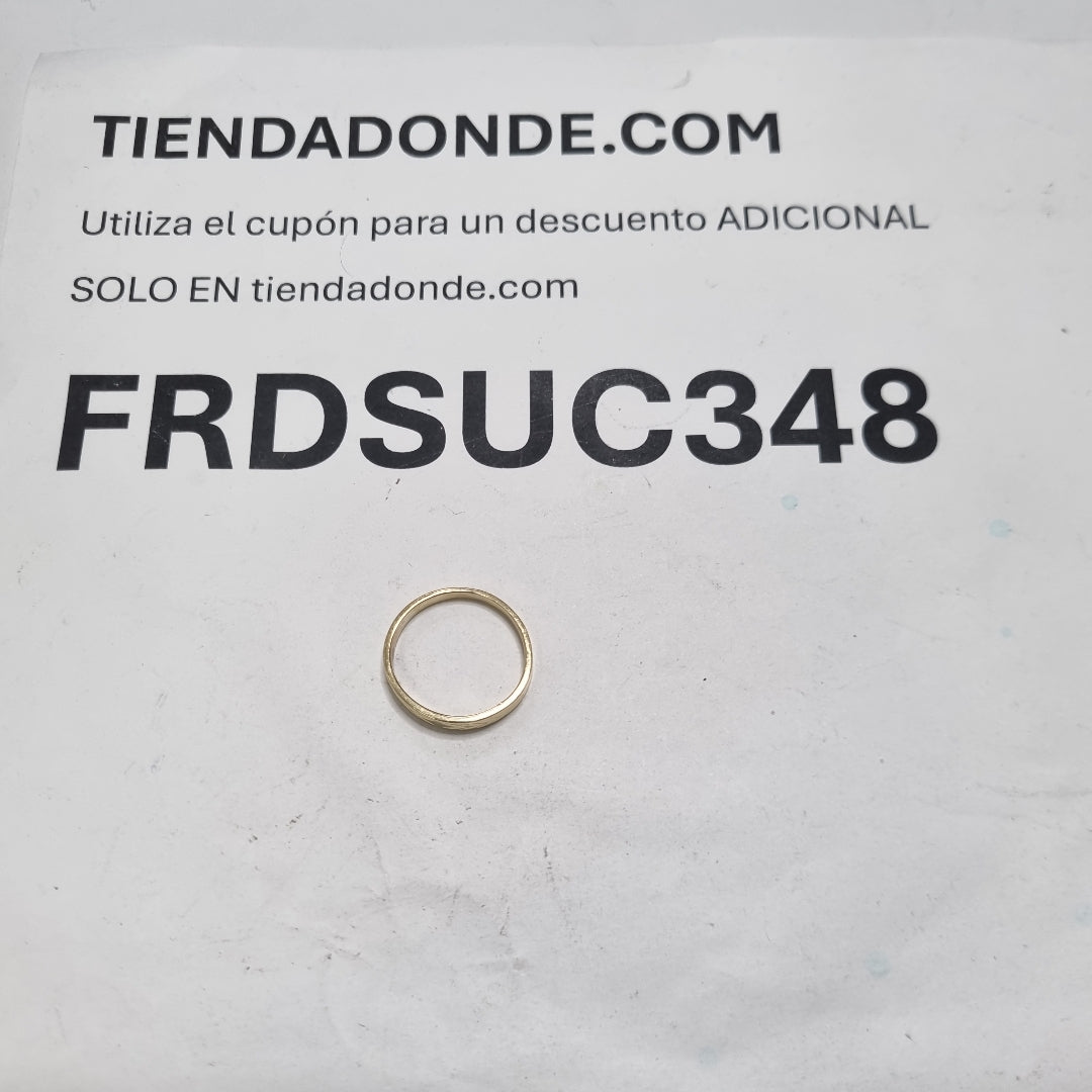 ARGOLLA ORO 10 K 3,10 GRMS (SEMINUEVO)