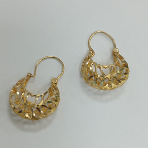 ARETES PAR ORO 14 K 3,80 GRMS (SEMINUEVO)