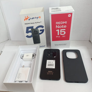 CELULAR XIAOMI REDMI NOTE 15 PRO 5G 25080RABDG (2026) 512 GB 8 GB RAM (SEMINUEVO)