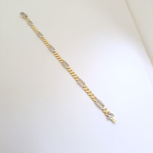 PULSERA MONACO ORO 10K 5.8 (NUEVO)