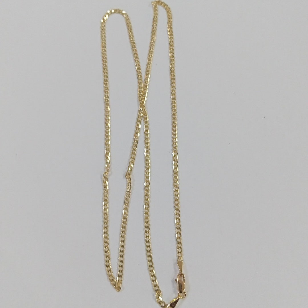 CADENA BARBADA 14K 60 CM 6 GR (NUEVO)