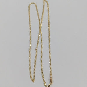 CADENA BARBADA 14K 60 CM 6 GR (NUEVO)