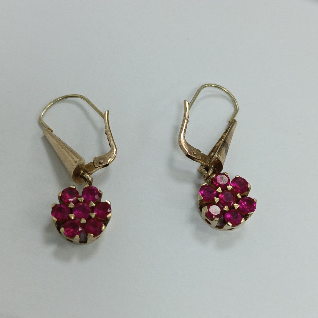 ARETES PAR ORO 8 K 4,60 GRMS (SEMINUEVO)