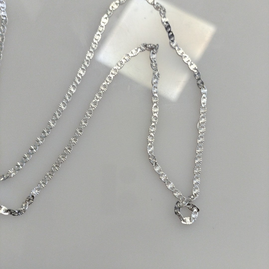 CADENA GUCHI PLATA .925 55 CM 3.92 GR (NUEVO)