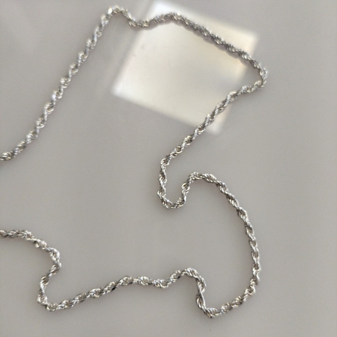 CADENA TORZAL PLATA .925 60 CM 10.42 GR (NUEVO)