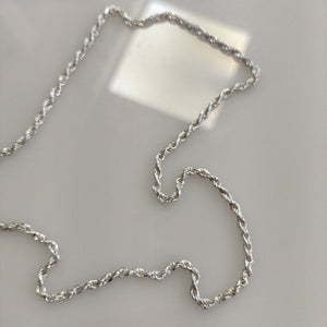 CADENA TORZAL PLATA .925 60 CM 10.42 GR (NUEVO)