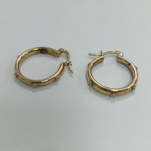 ARRACADAS PAR ORO 10 K 3,50 GRMS (SEMINUEVO)