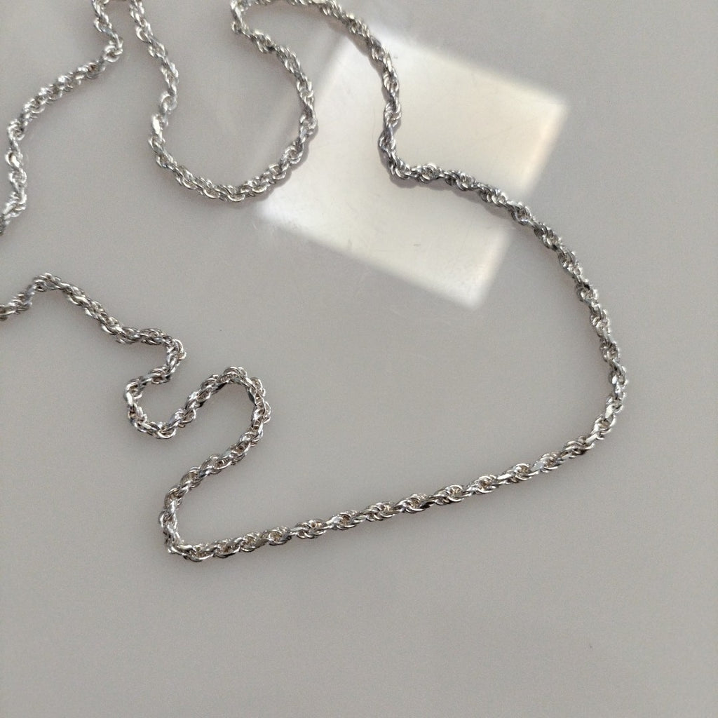 CADENA TORZAL PLATA .925 50 CM 8.52 GR (NUEVO)