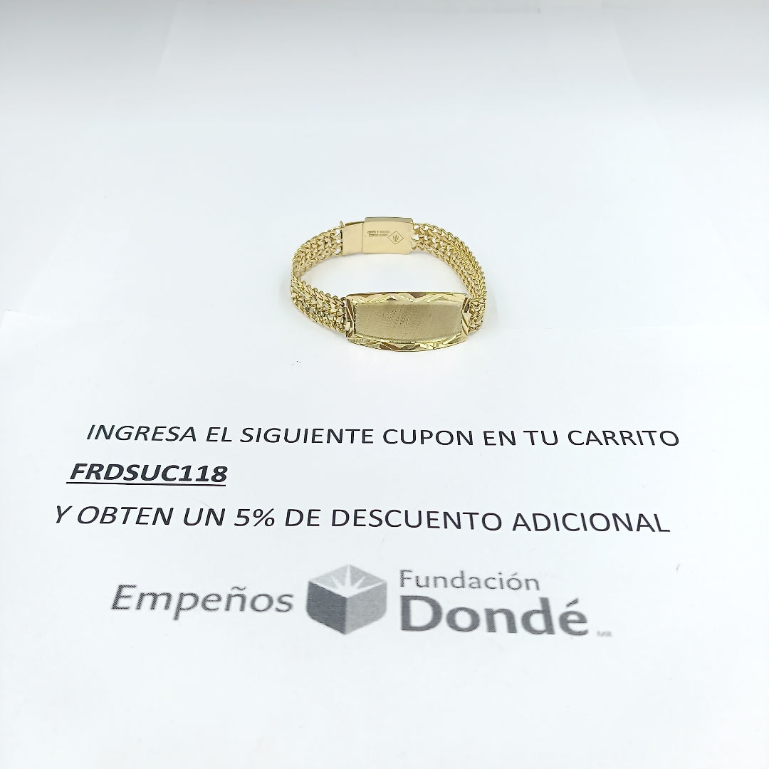 ESCLAVA ORO 10 K 18 GRMS (SEMINUEVO)