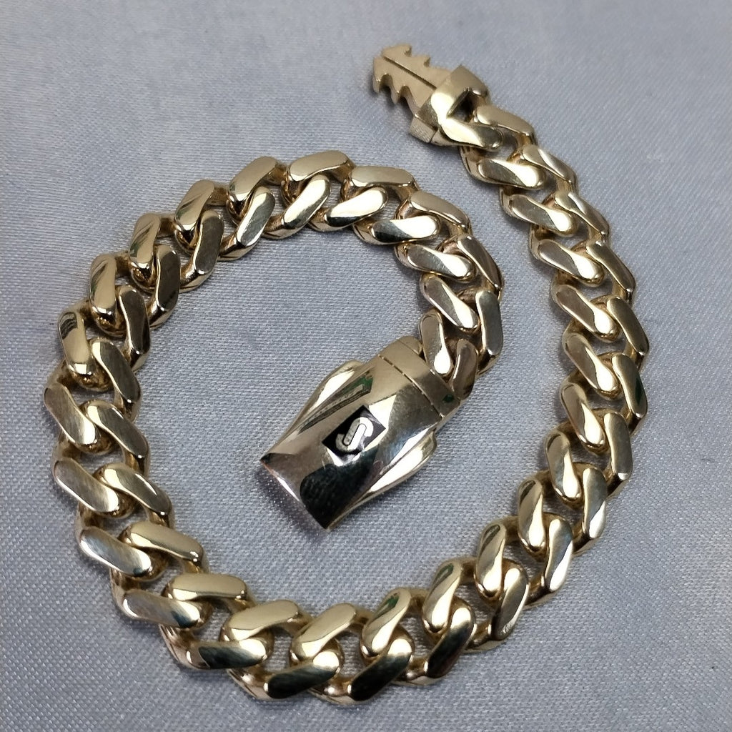 PULSERA MONACO ORO 14K 9.9 (NUEVO)